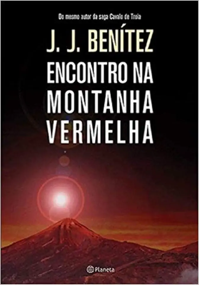 Capa do Livro Encontro na Montanha Vermelha - J. J. Benítez