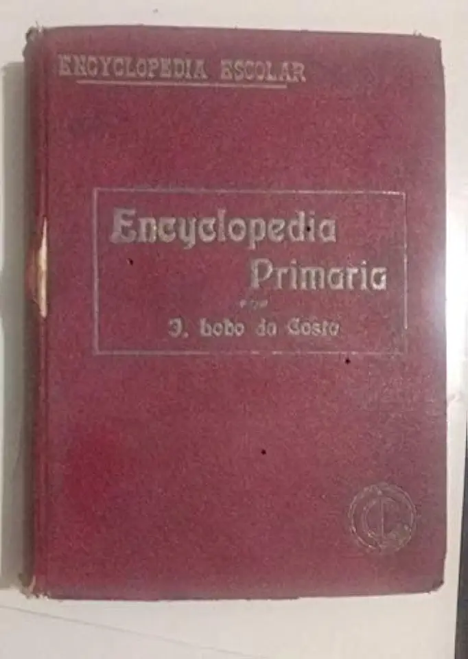 Capa do Livro Encyclopedia Primaria - J. Lobo da Costa