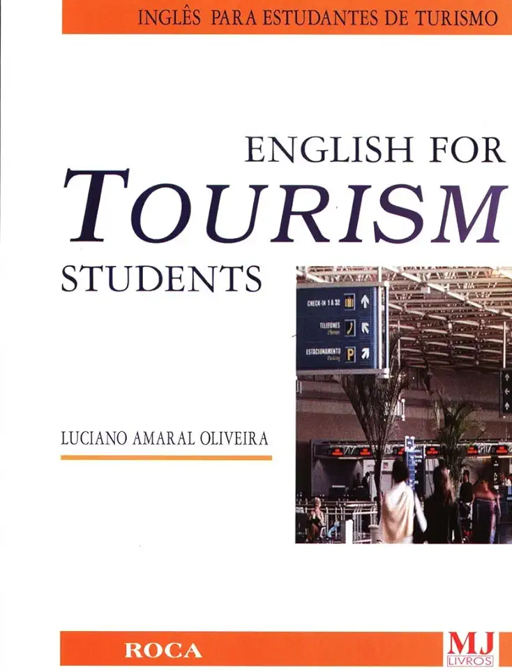 Capa do Livro English For Tourism Students - Luciano Amaral Oliveira