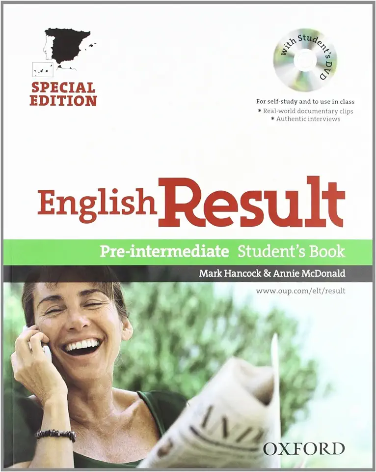 Capa do Livro English Result, Pre-intermediate: Student´s Book - Mark Hancock / Annie McDonald