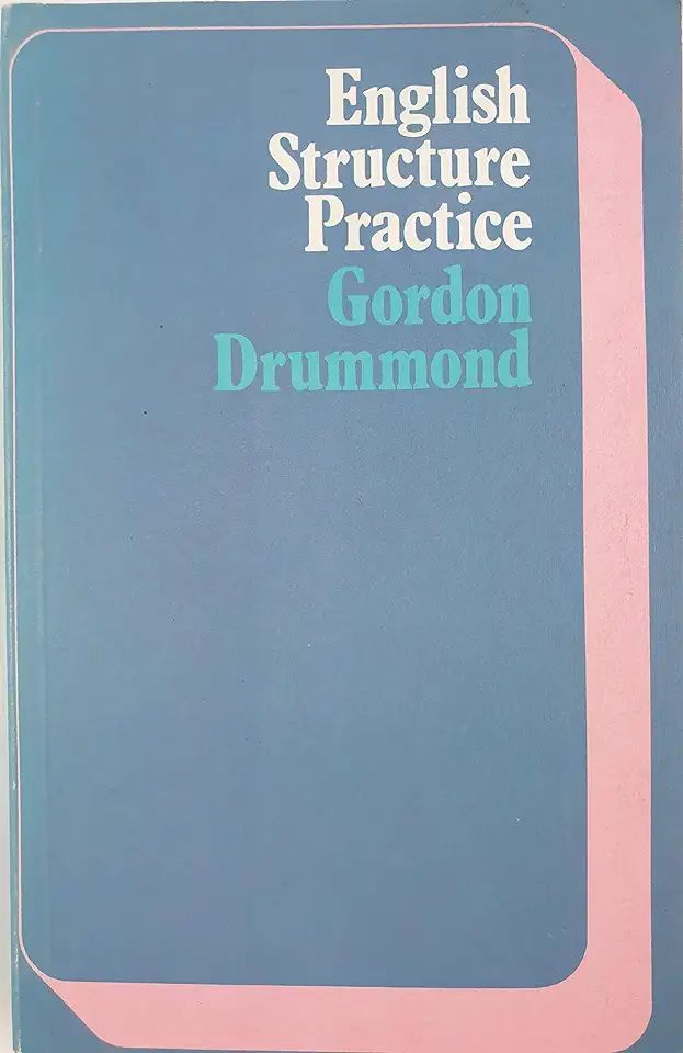 Capa do Livro English Structure Practice - Gordon Drummond