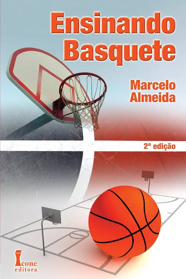 Capa do Livro Ensinando Basquete - Marcelo Almeida