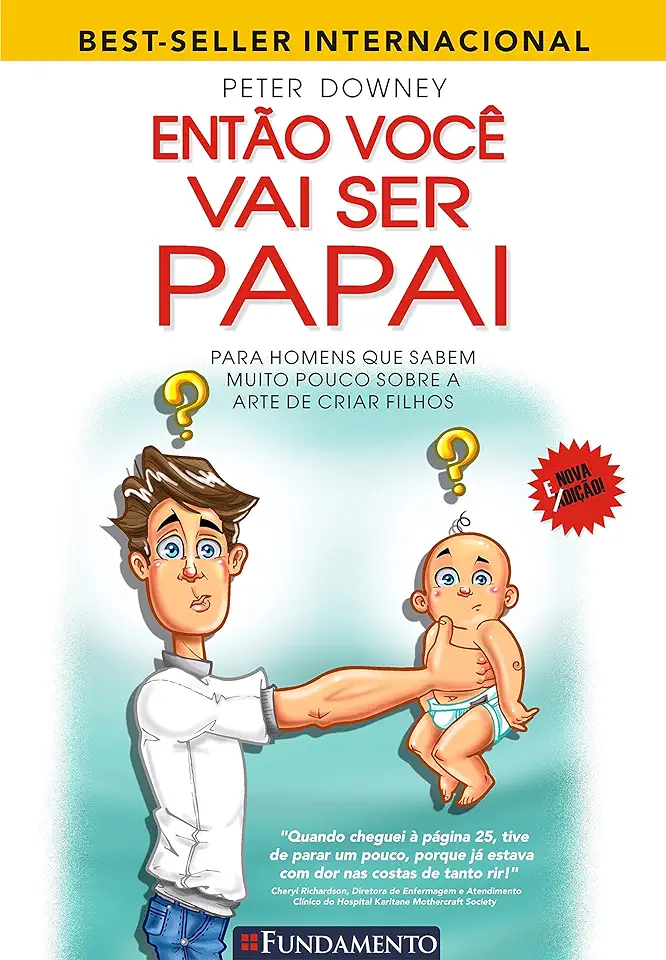 Capa do Livro Então Você Vai Ser Papai - Peter Downey