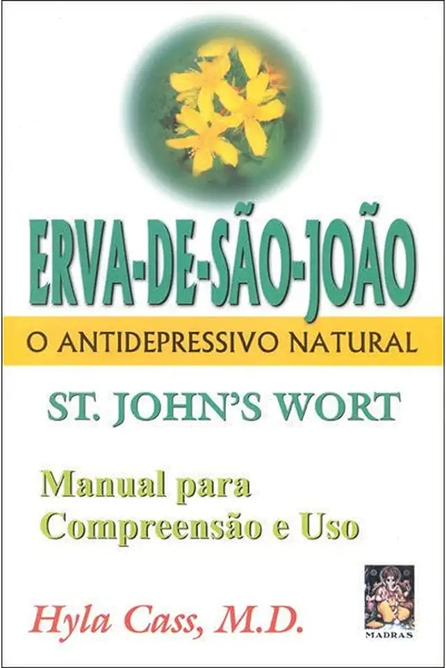 Capa do Livro Erva de São João - o Antidepressivo Natural - Hyla Cass