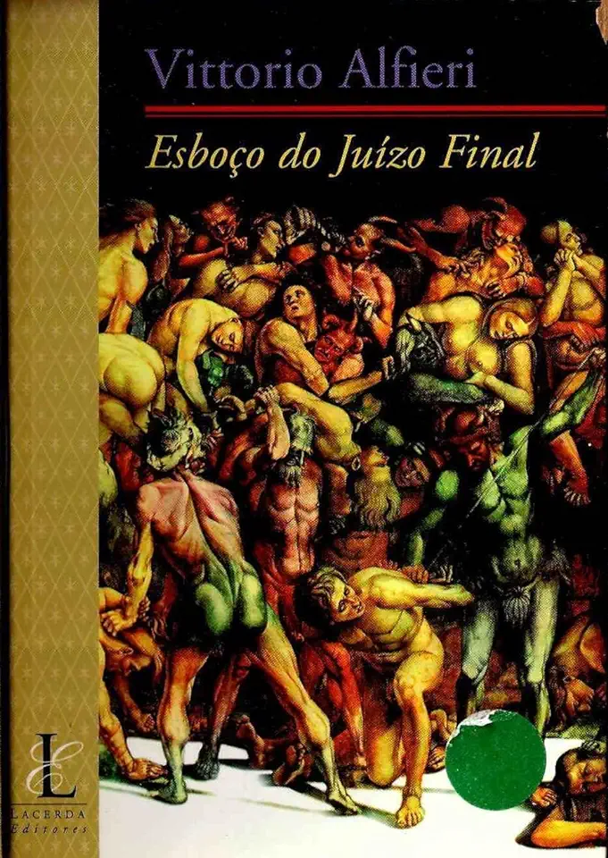 Capa do Livro Esboço do Juízo Final - Vittorio Alfieri