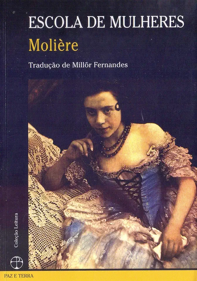 Capa do Livro Escola de Mulheres - Autor Moliere