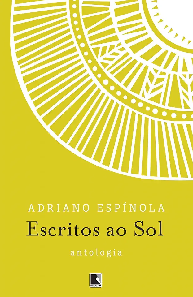 Capa do Livro Escritos ao sol - Adriano Espínola