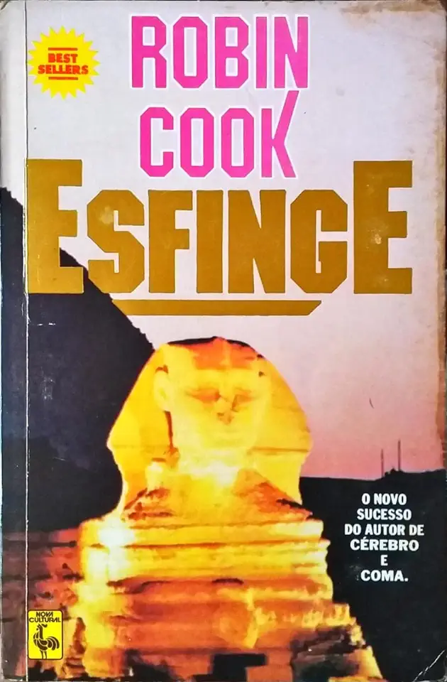 Capa do Livro Esfinge - Robin Cook