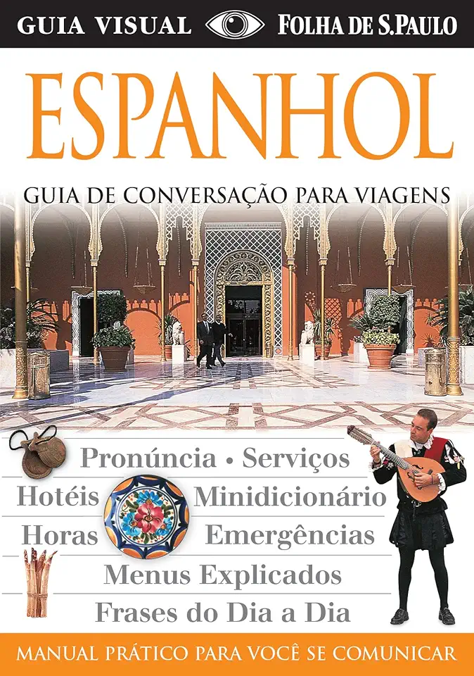 Capa do Livro Espanhol Guia de Conversacao para Viagens - Publifolha