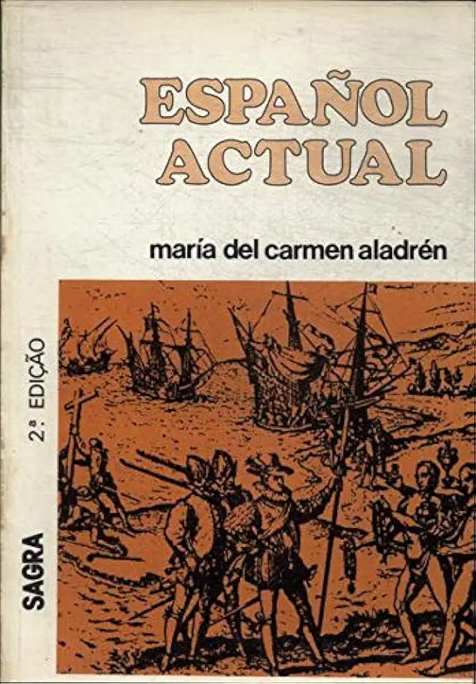 Capa do Livro Español Actual - María del Carmen Aladrén