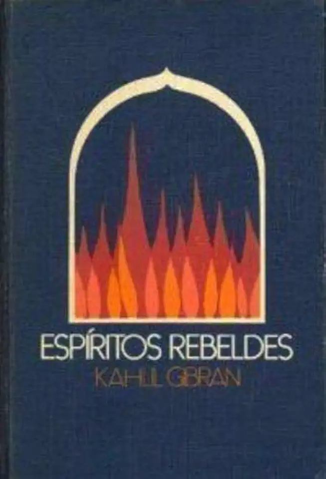 Capa do Livro Espíritos Rebeldes - Kahlil Gibran