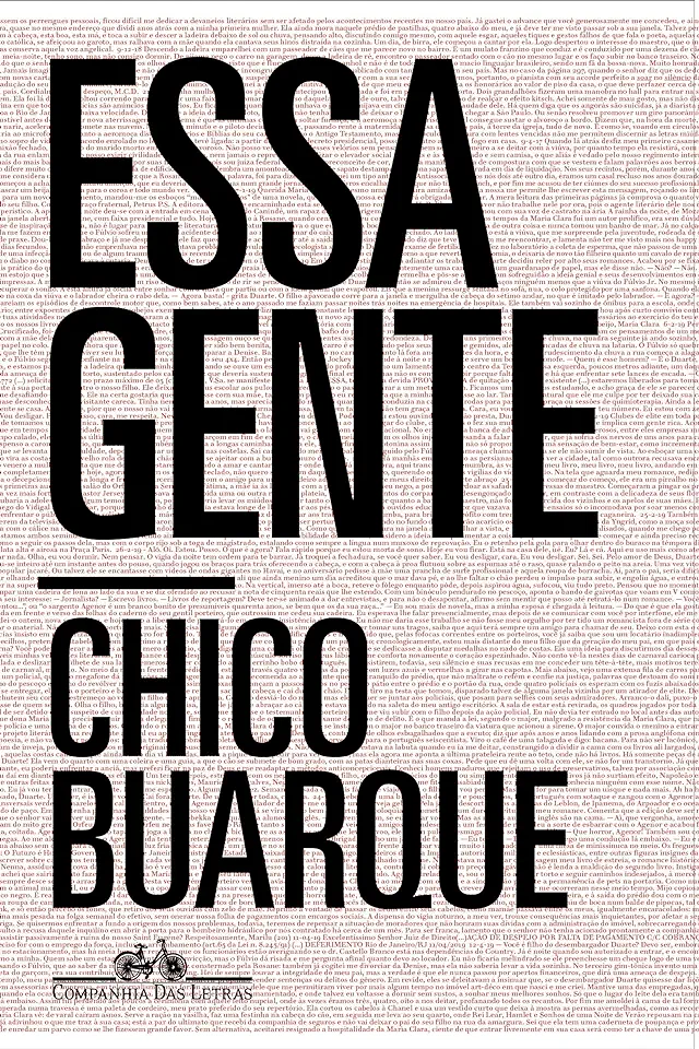 Capa do Livro Essa Gente - Chico Buarque