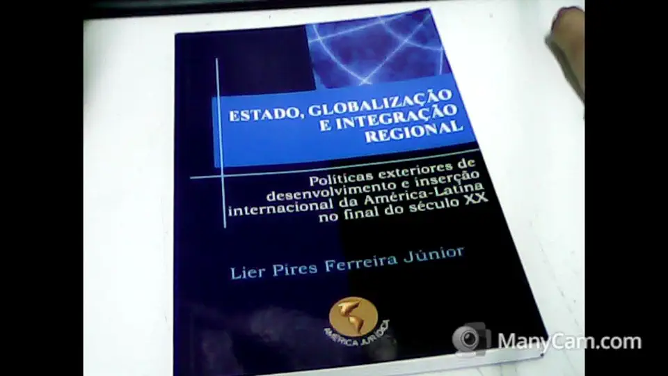 Capa do Livro Estado, Globalização e Integração Regional - Lier Pires Ferreira Júnior