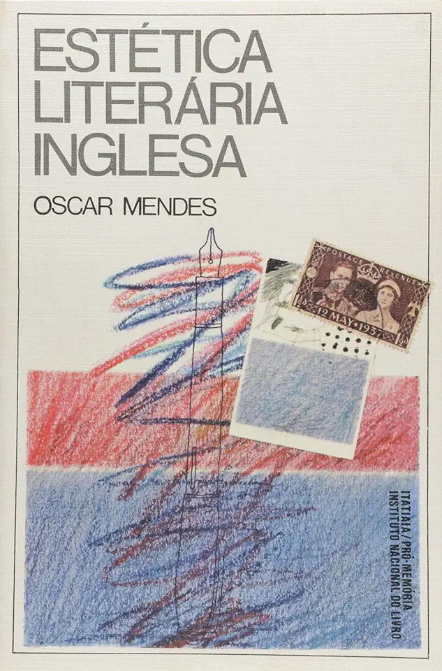 Capa do Livro Estética Literária Inglesa - Oscar Mendes