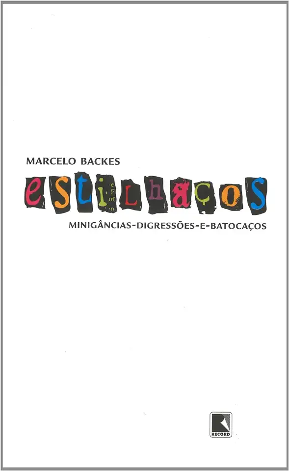 Capa do Livro Estilhaços - Marcelo Backes