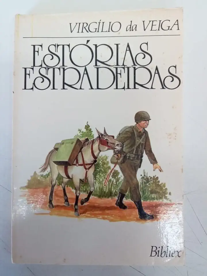 Capa do Livro Estórias Estradeiras - Virgílio da Veiga