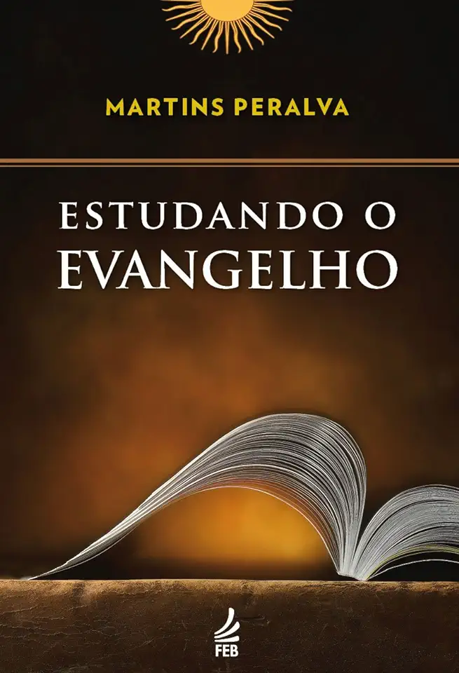 Capa do Livro Estudando o Evangelho - Martins Peralva