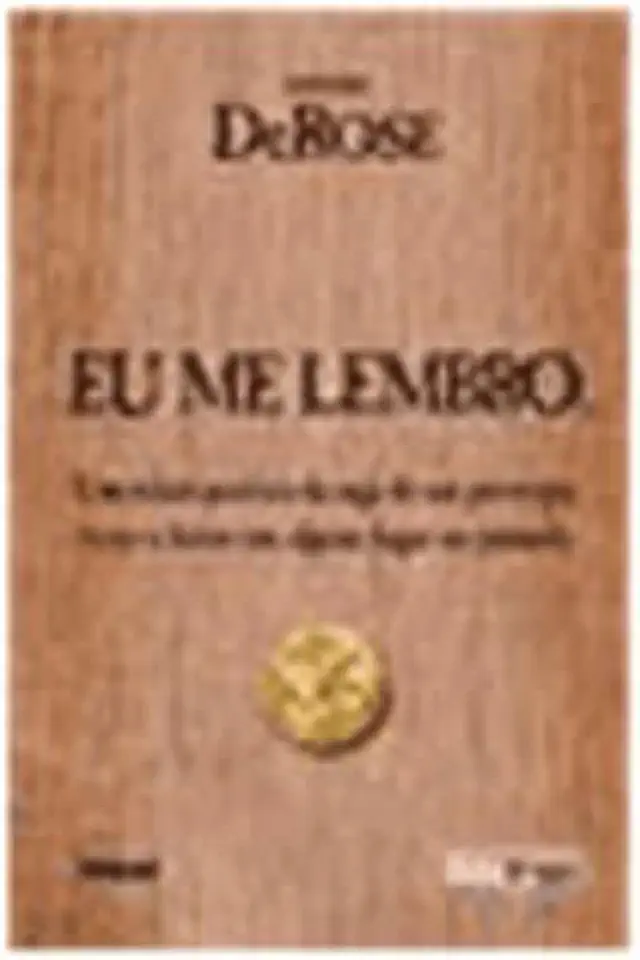 Capa do Livro Eu Me Lembro - De Rose