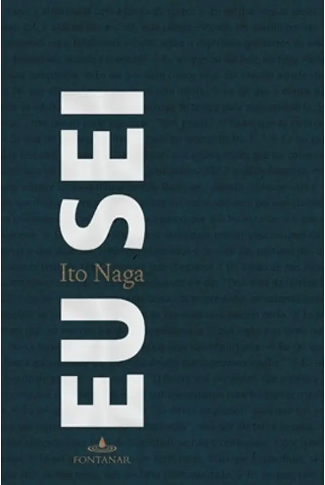 Capa do Livro Eu Sei - Ito Naga