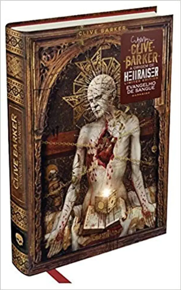 Capa do Livro Evangelho de Sangue - Clive Barker