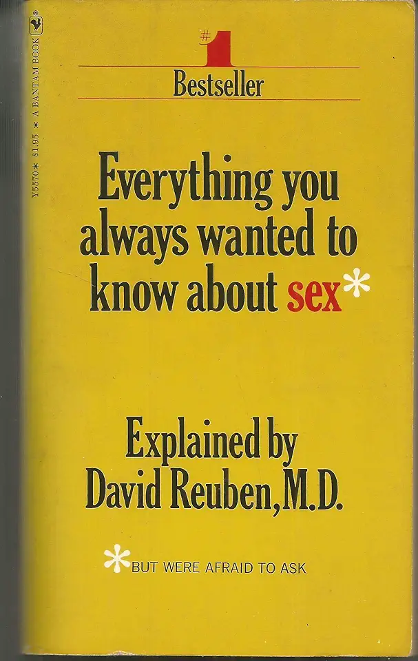 Capa do Livro Everything You Always Wanted to Know About Sex - David Reuben