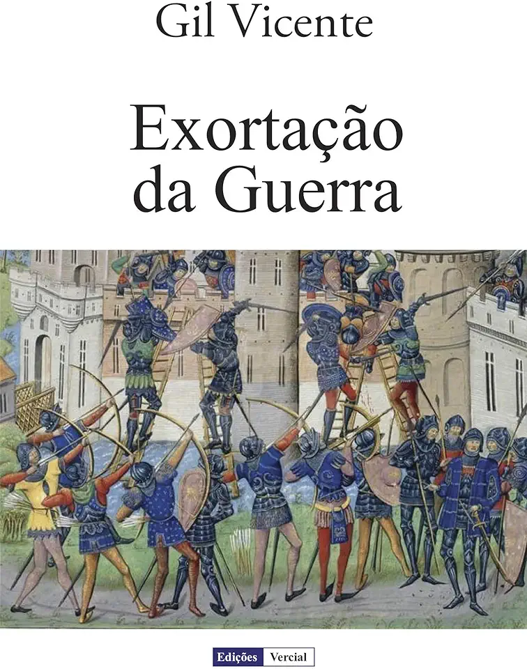 Capa do Livro Exortação da Guerra - Gil Vicente