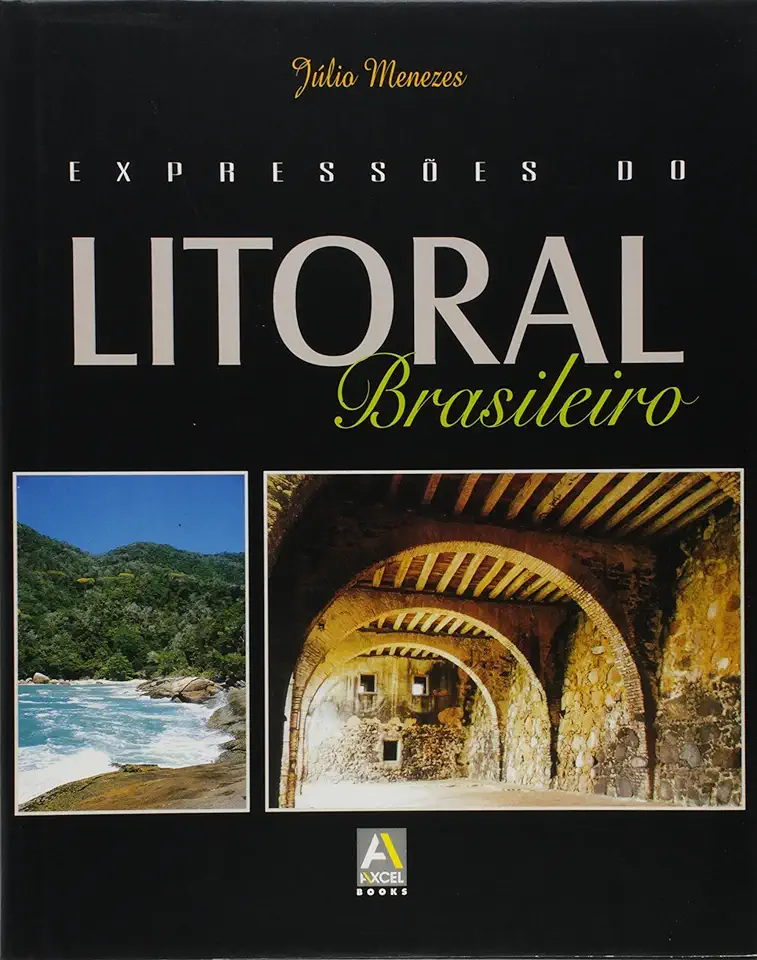 Capa do Livro Expressões do Litoral Brasileiro - Julio Menezes