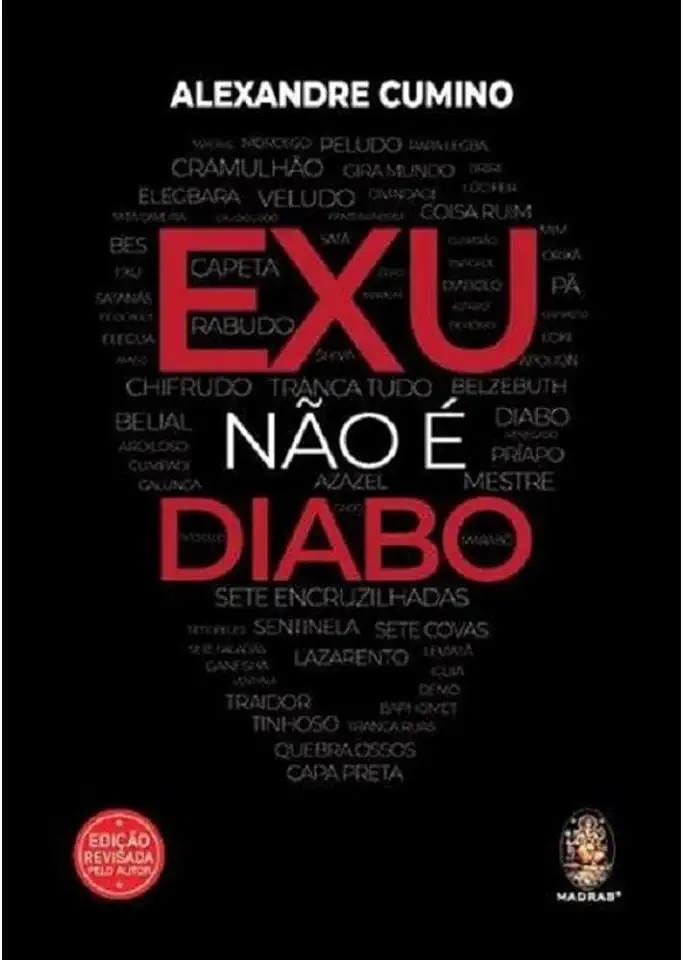 Capa do Livro Exu não é diabo - Cumino, Alexandre