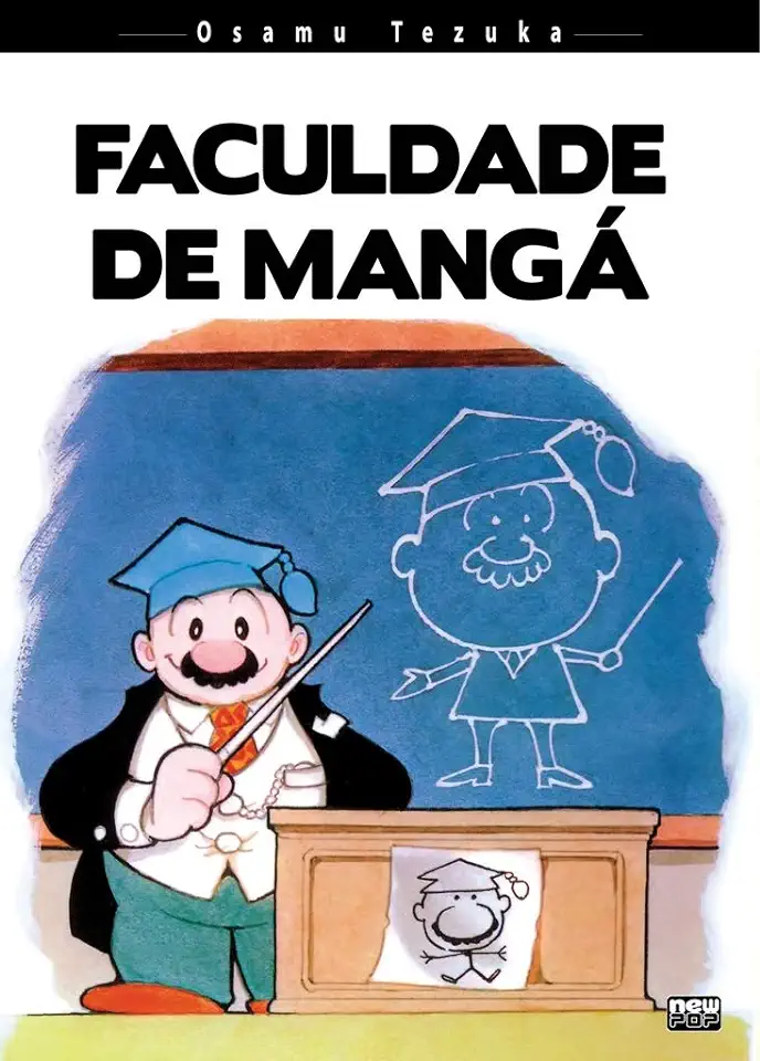 Capa do Livro Faculdade de Mangá - Tezuka, Osamu