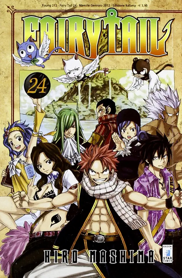 Capa do Livro Fairy Tail - Hiro Mashima