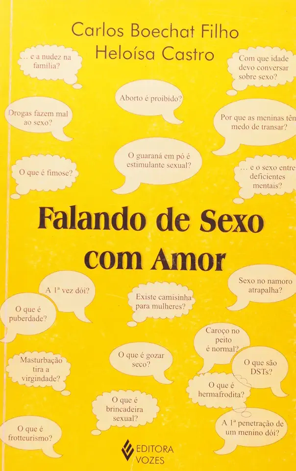 Capa do Livro Falando de Sexo Com Amor - Carlos Boechat Filho / Heloísa Castro