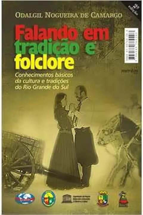 Capa do Livro Falando Em Tradição e Folclore - Odalgil Nogueira de Camargo