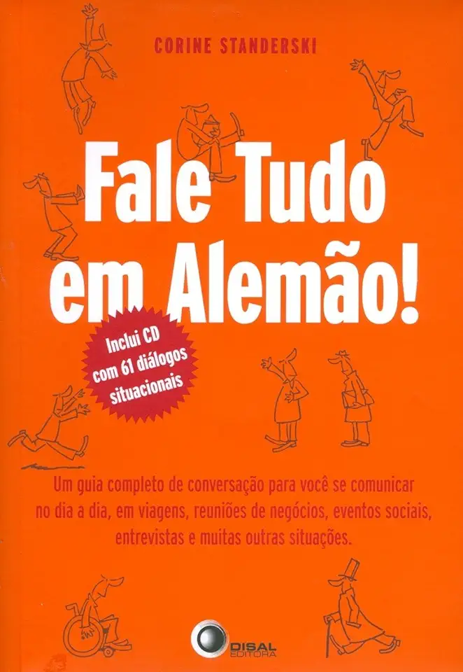 Capa do Livro Fale Tudo Em Alemão - Corine Standerski