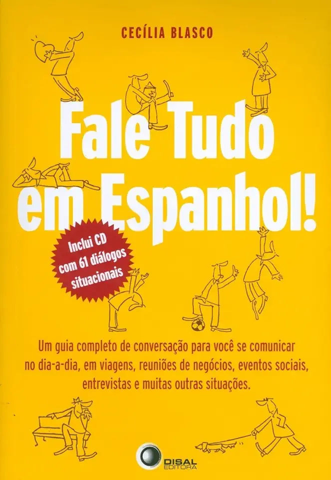 Capa do Livro Fale Tudo em Espanhol - Cecília Blasco