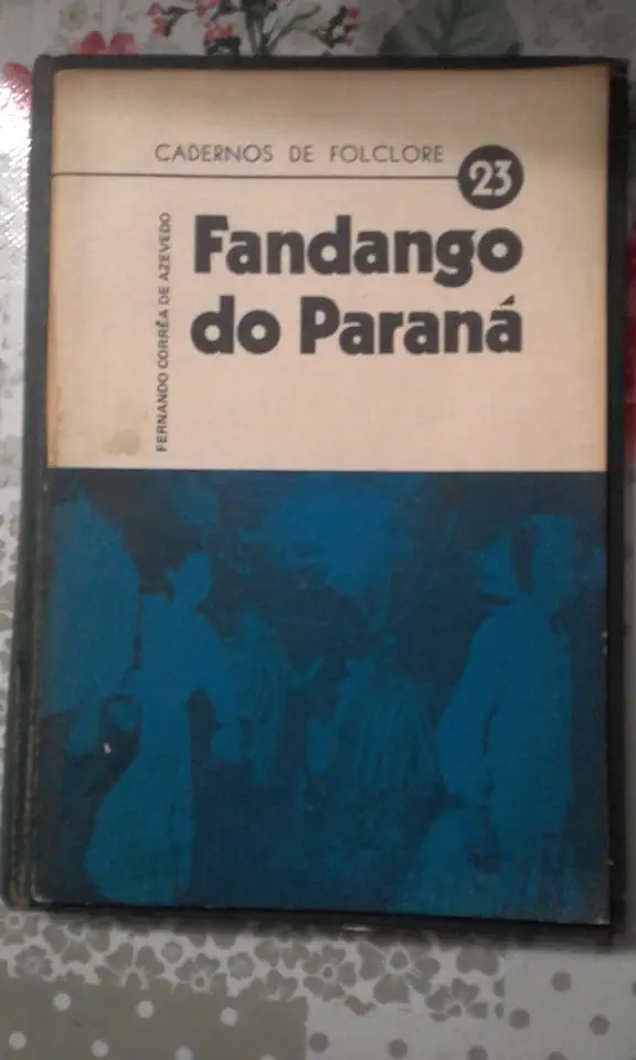 Capa do Livro Fandango do Paraná - Fernando Corrêa de Azevedo