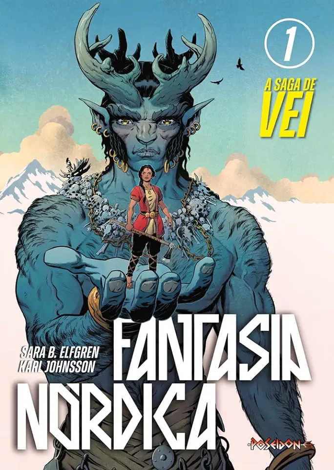 Capa do Livro Fantasia Nórdica - A Saga de Vei - Elfgren, Sara E Johnsson, Karl