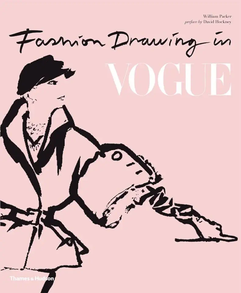 Capa do Livro Fashion Drawing in Vogue - William Packer