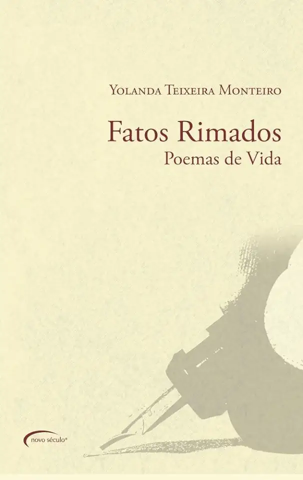 Capa do Livro Fatos Rimados - Poemas de Vida - Yolanda Teixeira Monteiro