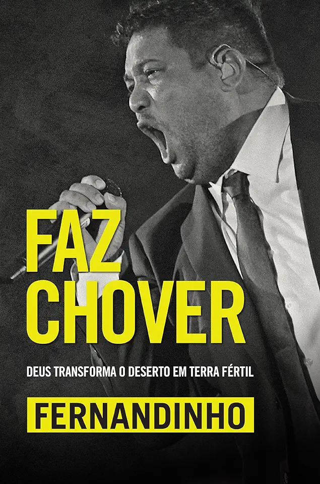 Capa do Livro Faz Chover - Fernandinho