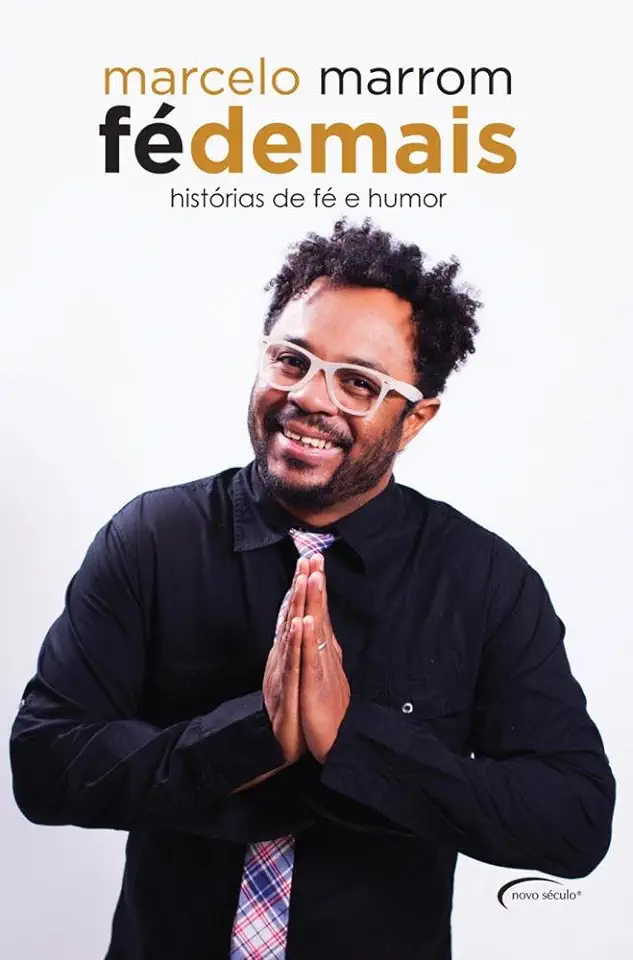 Capa do Livro Fé Demais - Marcelo Marrom