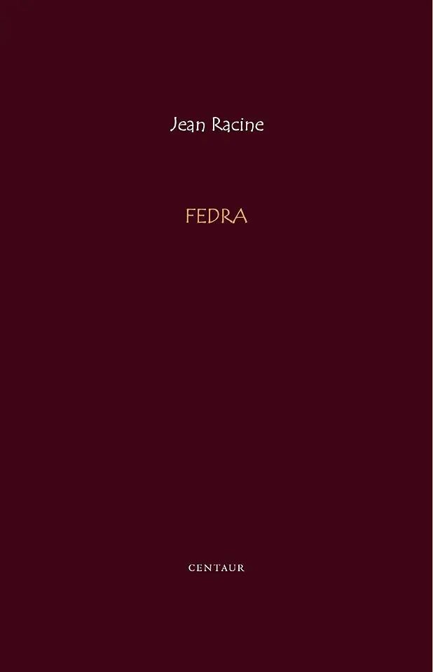 Capa do Livro Fedra - Jean Racine