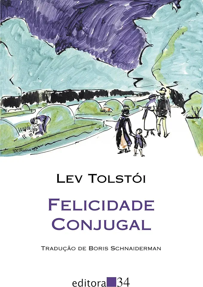 Capa do Livro Felicidade Conjugal - Lev Tolstói