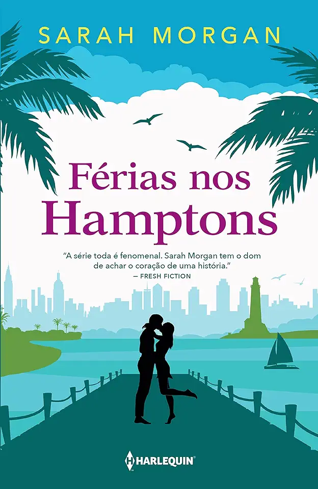 Capa do Livro Férias nos Hamptons - Para Nova York, com Amor Livro 5 - Morgan, Sarah