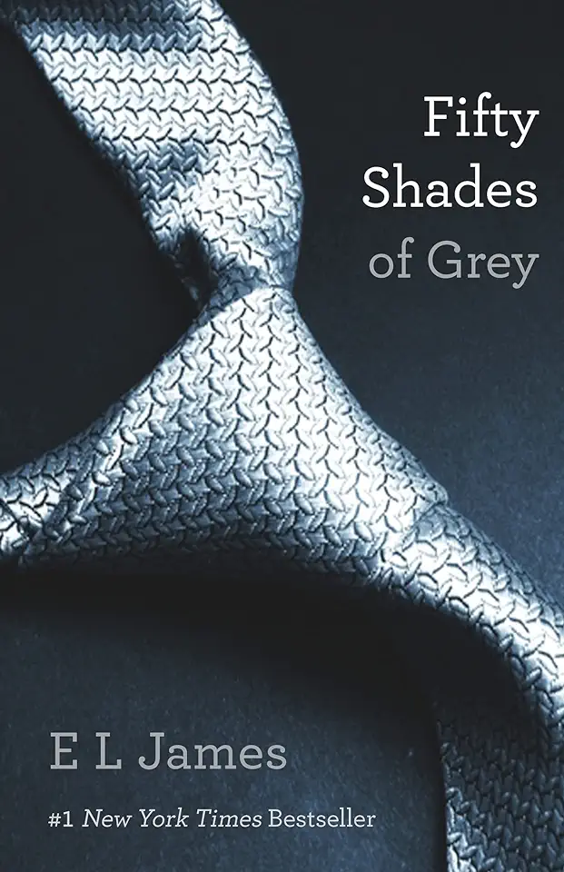 Capa do Livro Fiffty Shades of Grey - E L James