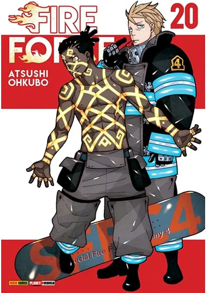 Capa do Livro Fire Force - 20 - Ohkubo, Atsushi