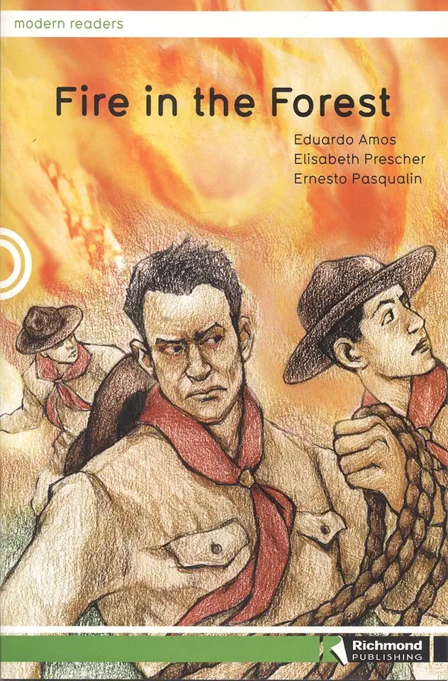 Capa do Livro Fire in the Forest - Eduardo Amos