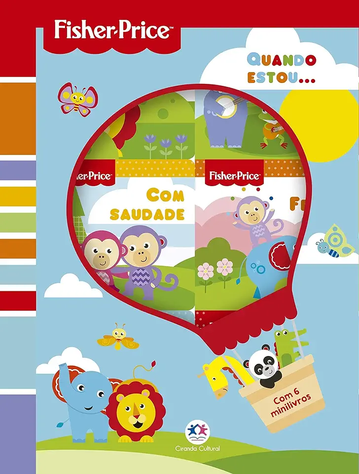 Capa do Livro Fisher Price - Aprender, brincar e desenhar - Cultural, Ciranda