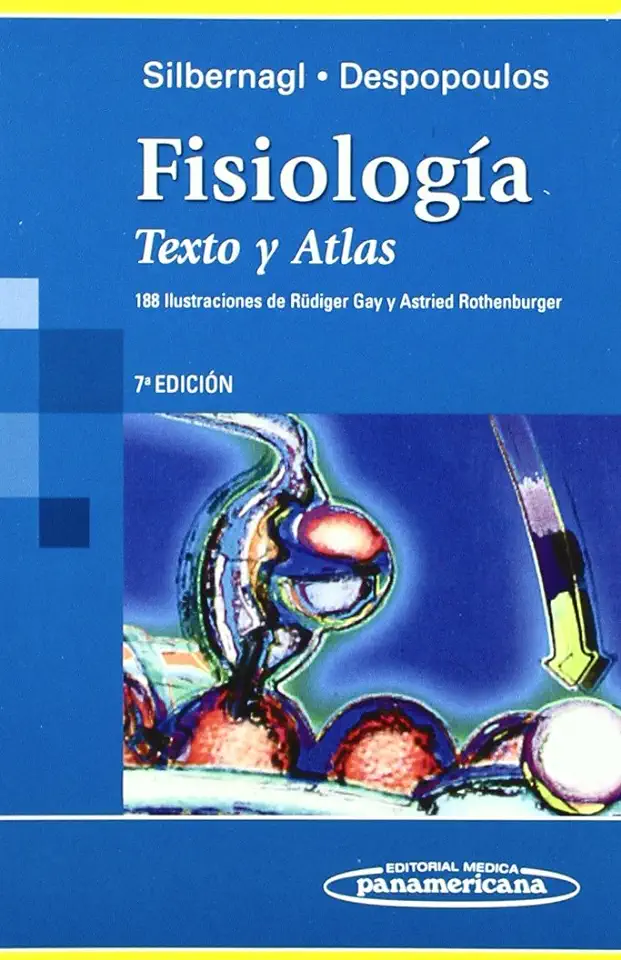 Capa do Livro Fisiologia: Texto e Atlas - Stefan Silbernagl e Agamemnon Despopoulos