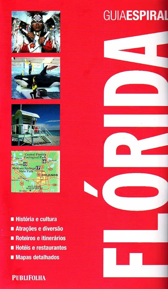 Capa do Livro Flórida - Guia Espiral - Publifolha