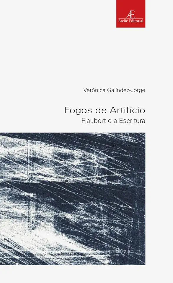 Capa do Livro Fogos de Artifício: Flaubert e a Escritura - Verónica Galíndez-jorge